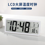Электронные настольные часы настенные часы простые ЖК-часы настенные часы для гостиной температурный календарь настольные часы без звука домашние часы HD106