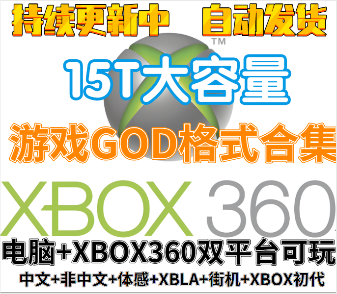 xbox360 самодельная системная игра для скачивания коллекции в формате god XBLA соматосенсорные ресурсы для китаизации
