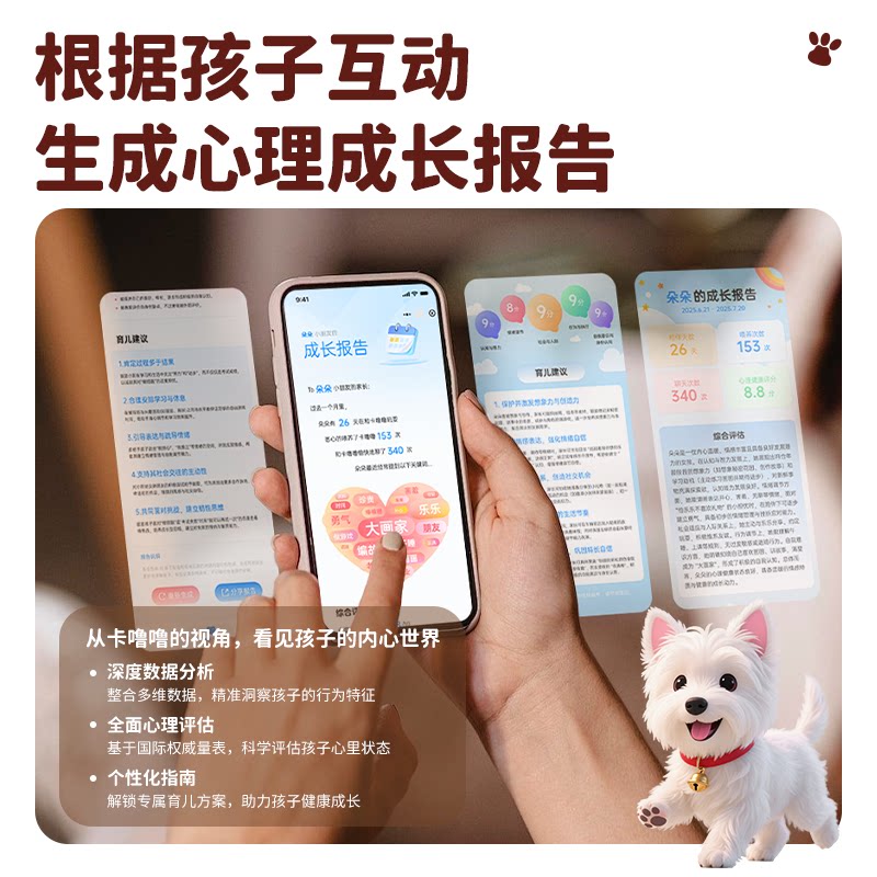 Доктор Лука Калоло Calolo AI Pet Dog Робот-компаньон для диалога с искусственным интеллектом, Рождественская умная игрушка для домашних животных