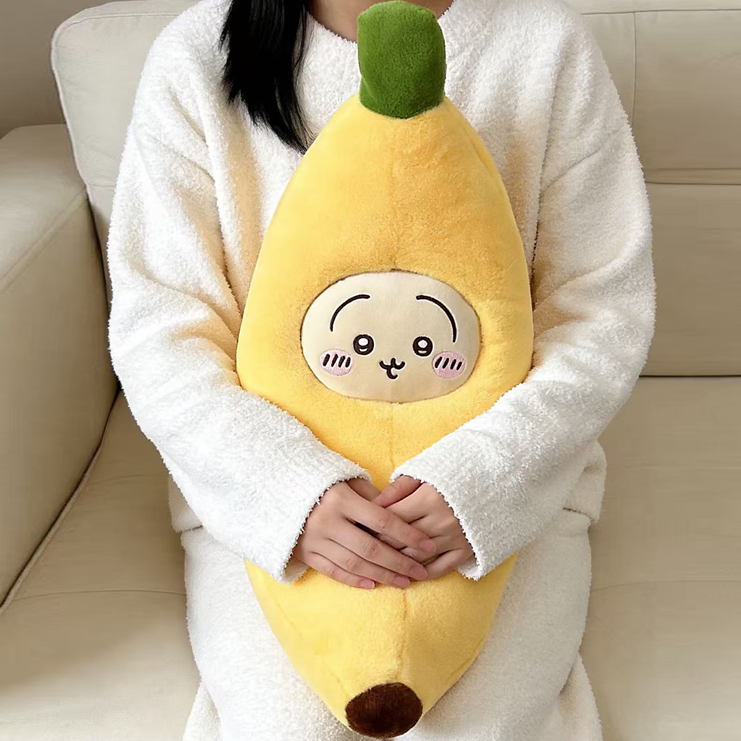 Японская плюшевая кукла Ditucu Banana Usaki, милая кукла Усаки, спящая в обнимку с девушкой, подарок на день рождения