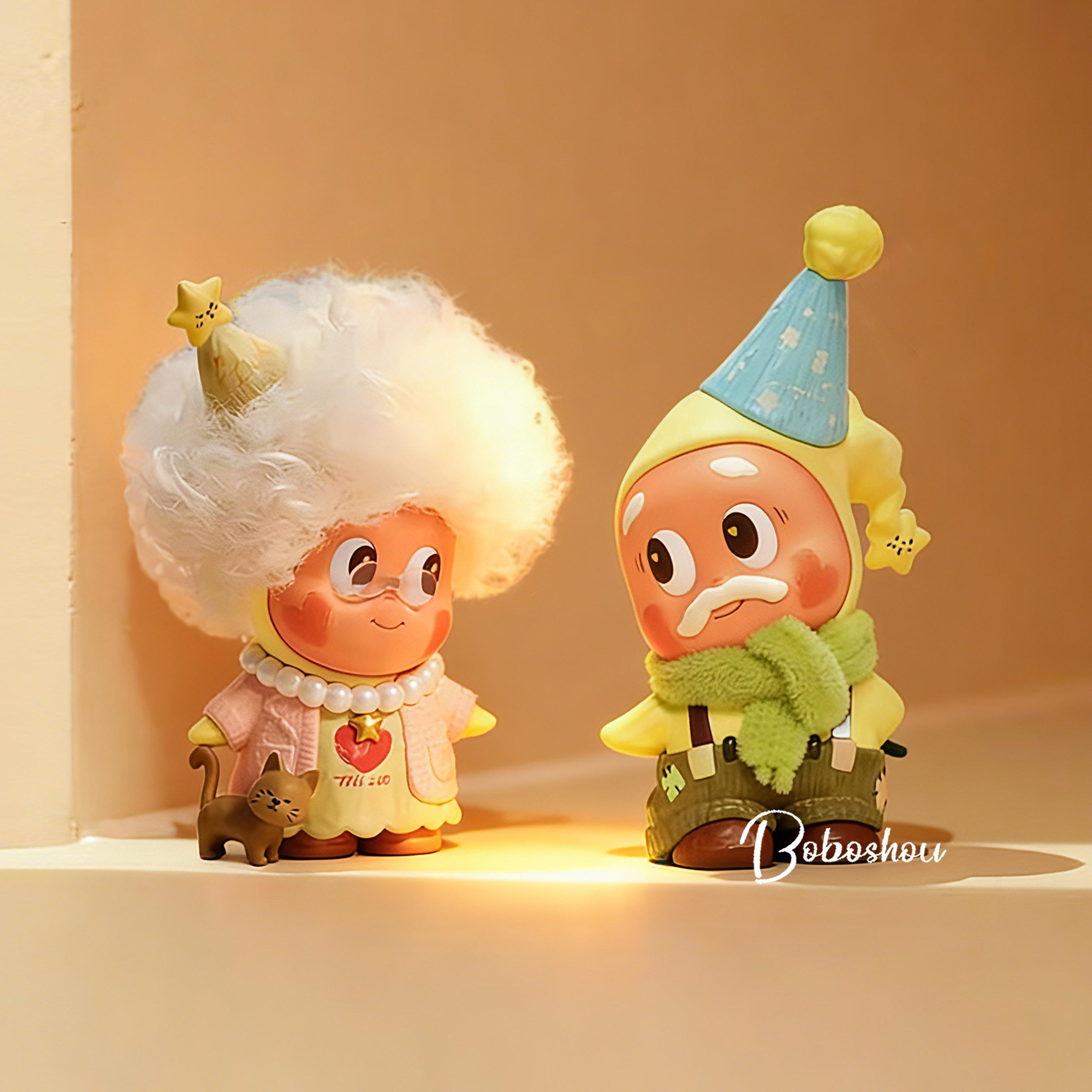POPMART Bubble Mart Серия Star People Thumbing Star Movement Настольные украшения Маленькие безделушки Подарки на новоселье