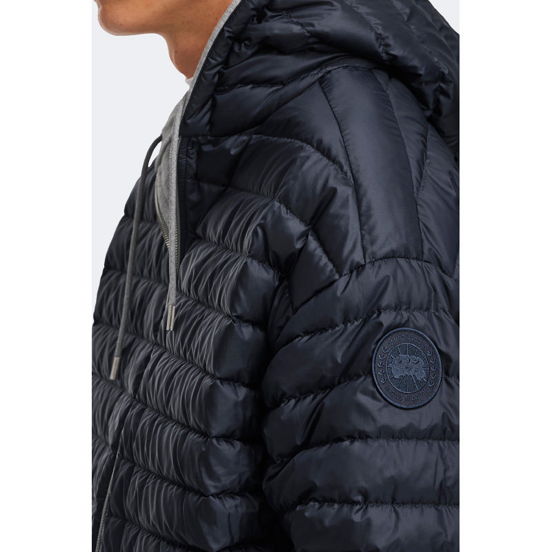 КАНАДСКИЙ ГУСЬ Canada Goose Fuse мужская двусторонняя пуховая толстовка с капюшоном big Goose пуховик 1508М
