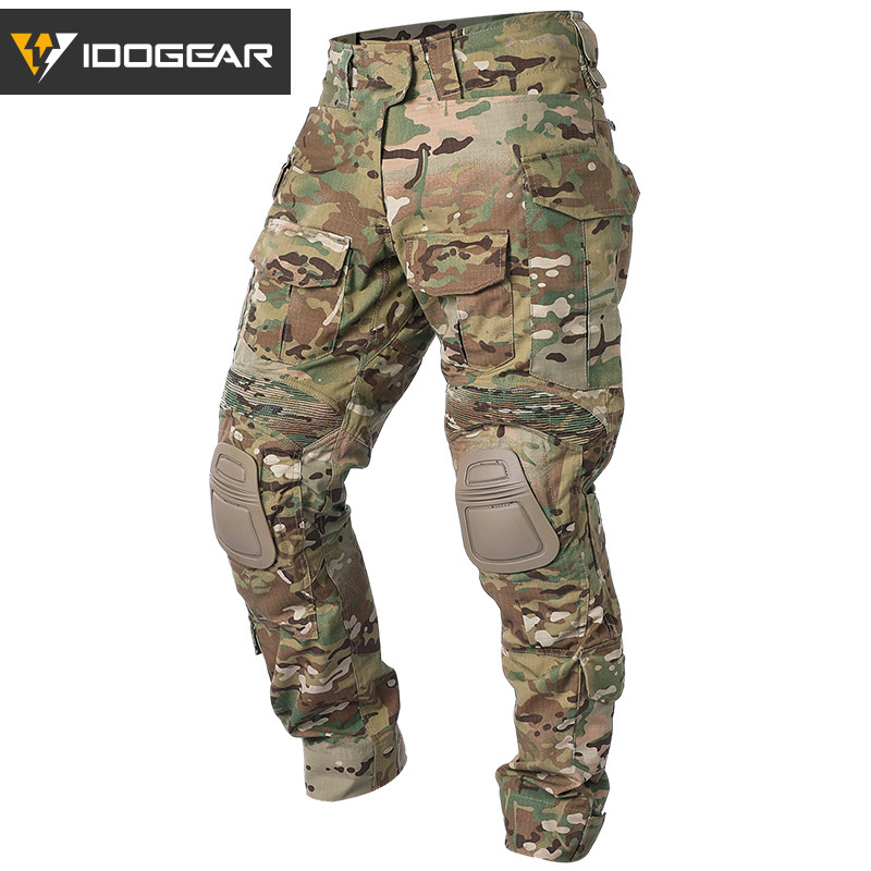 IDOGEAR Small Steel Scorpion G3 тактические тренировочные брюки для тренировок на открытом воздухе, мужские многофункциональные влагоотводящие дышащие брюки-лягушки