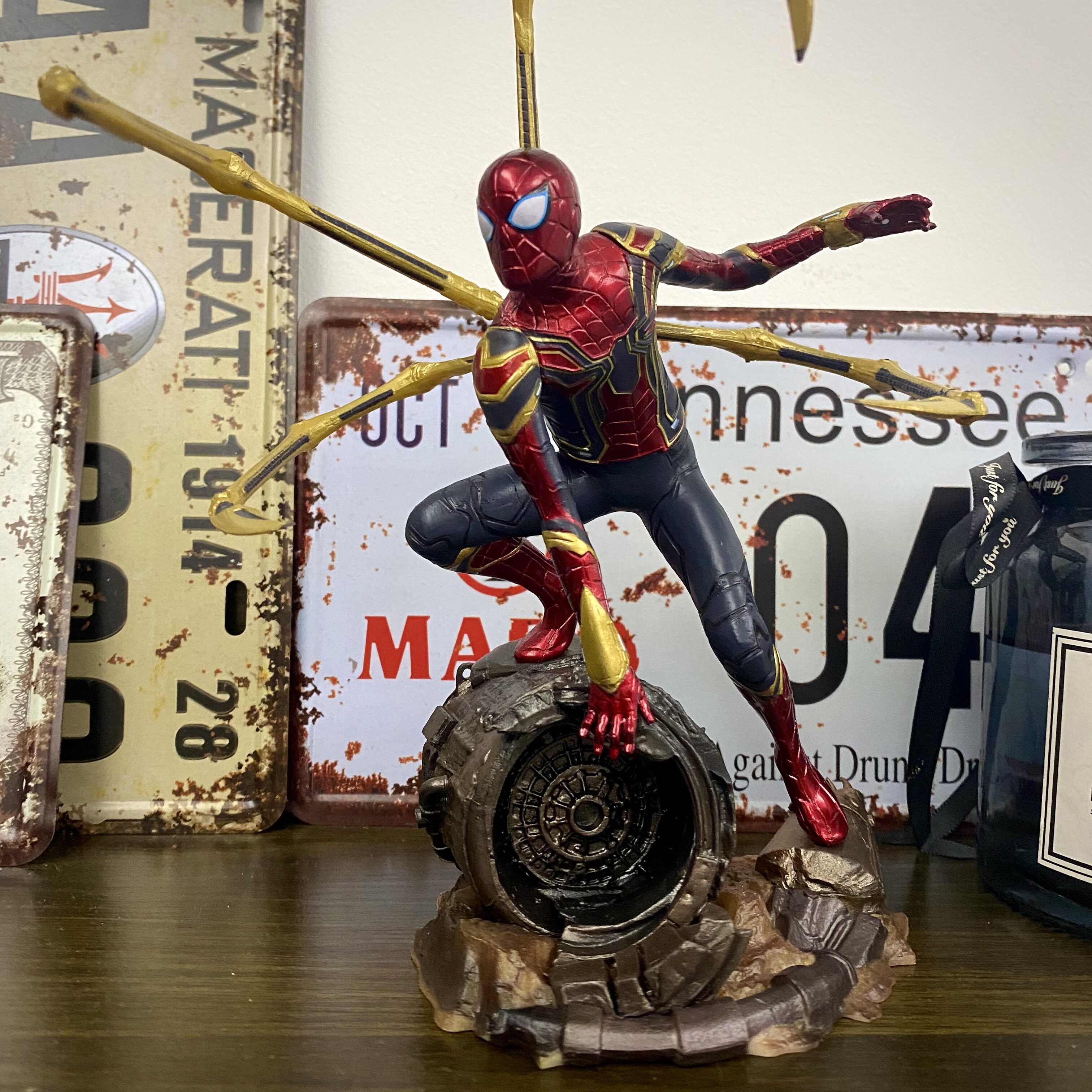 Подарок на день рождения Marvel Spider-Man ручной работы для мужчин и девочек, украшение друзей, креативная Танабата высокого класса на День Святого Валентина