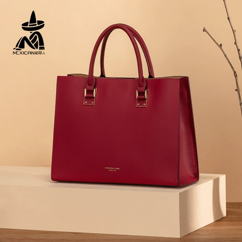 Мексиканская/чучела женские сумки кожаная свадьба 2024 Новые китайские расширенные красные свадебные сумки