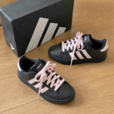 Adidas Daily 4.0 Женская обувь Adidas в стиле ретро, черная пудра, классические повседневные кроссовки с низким вырезом, KH8004