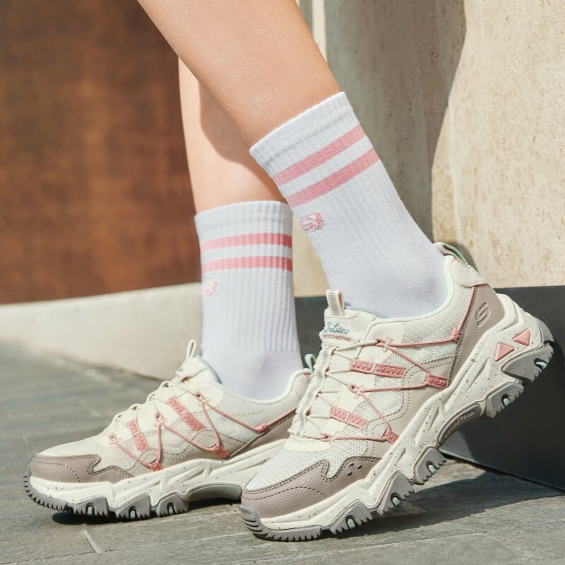 Skechers Yunyu/Уличная походная обувь для женщин; коллекция 2025 года; летняя новая походная обувь; нескользящая брендовая спортивная женская обувь
