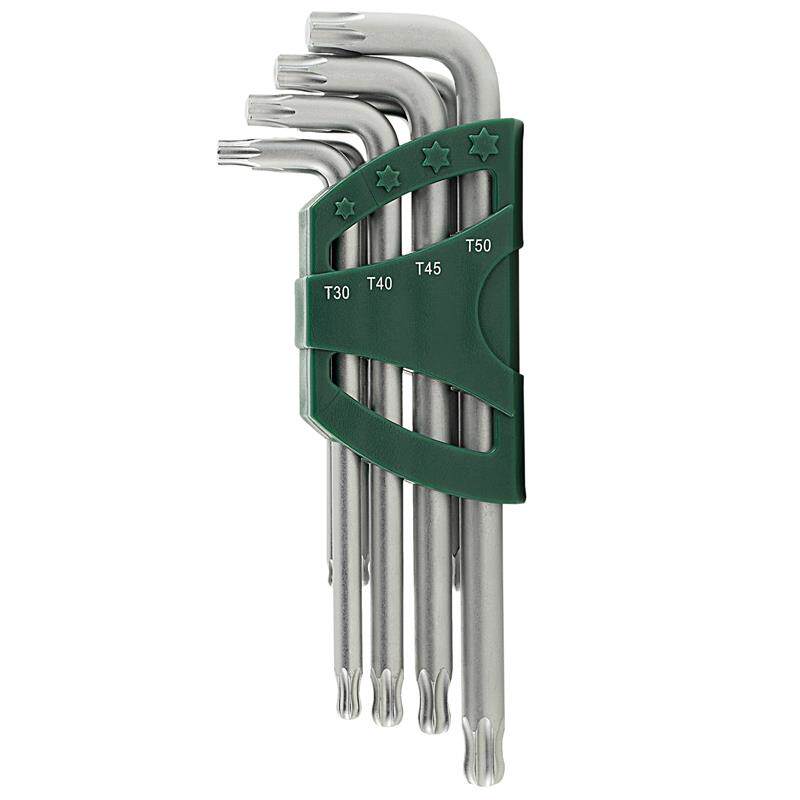 Sata Hardware Tools 9-Piece Extended Ball Head Pattern Wrench (09715)