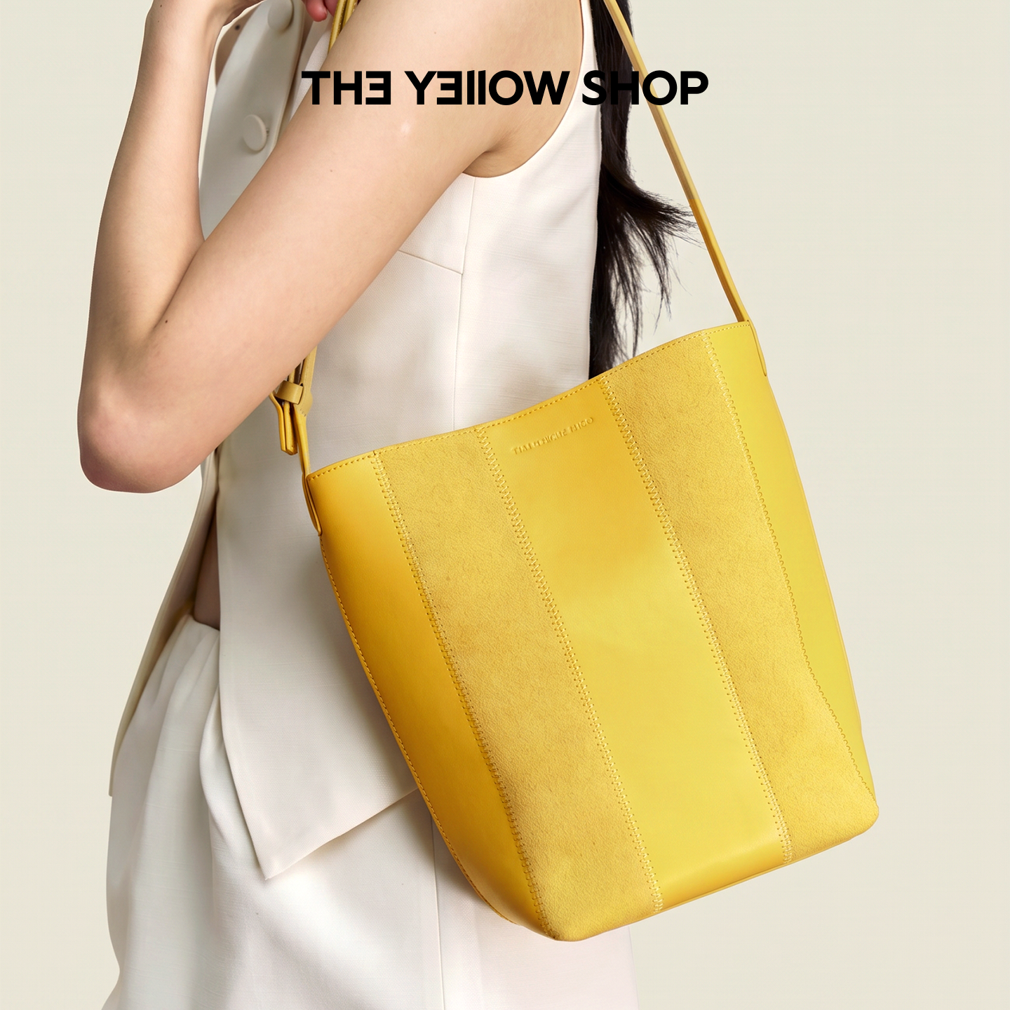 Новая универсальная сумка-мессенджер THE YELLOW SHOP из воловьей кожи и замши на одно плечо