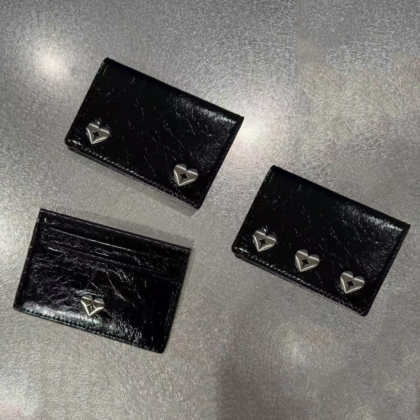 fennec Korea niche love милый футляр для карточек кожаный футляр для карточек ID case портативный простой ретро-футляр для карточек