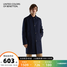 Broken Code Clearance 40% Off Benetton Spring and Autumn 23 Loose Lightweight Casual Men's Coat