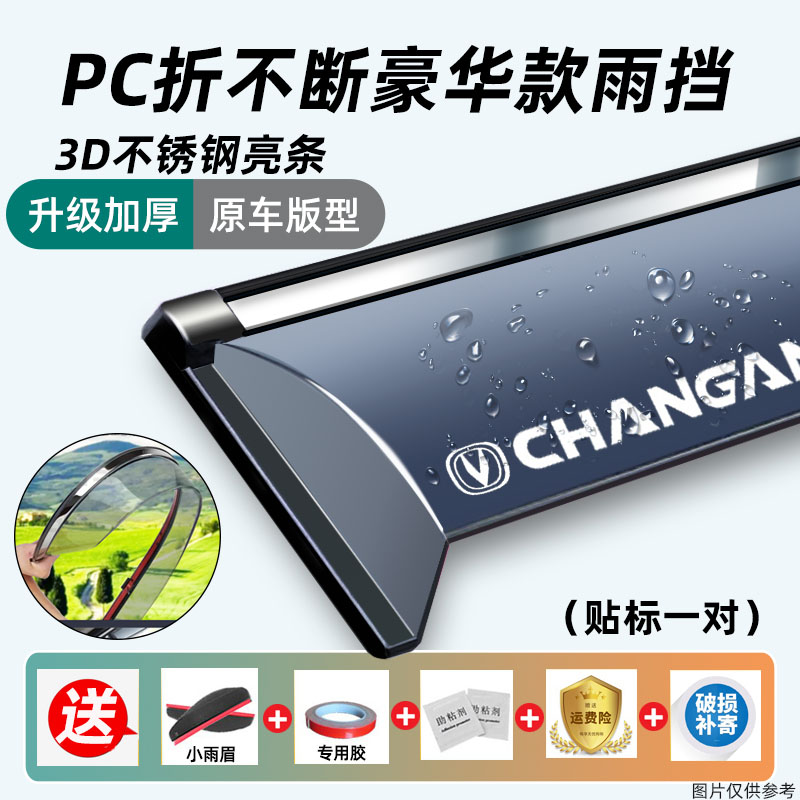 Changan CS55Plus Защита от дождя на лобовом стекле автомобиля защита от дождя аксессуары для модификации защитного экрана cs55 Blue Whale специальные непромокаемые аксессуары