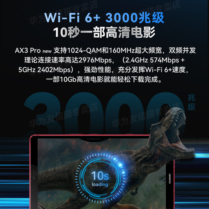[Точечная экспресс-доставка] Домашний маршрутизатор Huawei AX3 с гигабитным портом wifi6 3000 М, высокоскоростной двухдиапазонный домашний маршрутизатор king для всего дома, высокоскоростной беспроводной Wi-Fi, волоконно-оптический маршрутизатор, сетчатый беспроводной