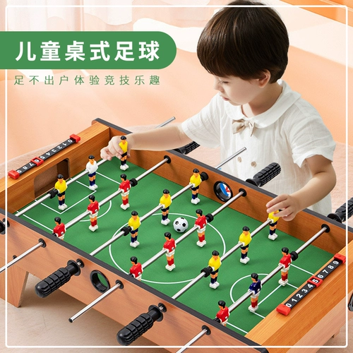Деревянная футбольная файтинговая интерактивная настольная настольная игра для двоих, интеллектуальная игрушка для мальчиков, для детей и родителей, подарок на день рождения