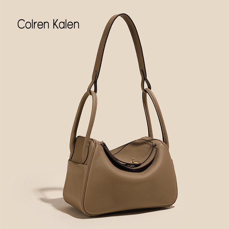 ColrenKalen новая кожаная сумка женская mini Lindi женская сумка большой емкости doctor bag сумка-подушка