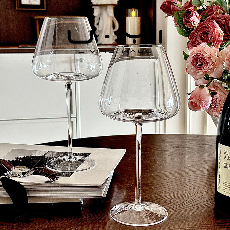 U Mi LIVING * Персиковое сердце / Винный набор Mesomia European Burgundy Glass Набор бокалов для вина на высоких ножках