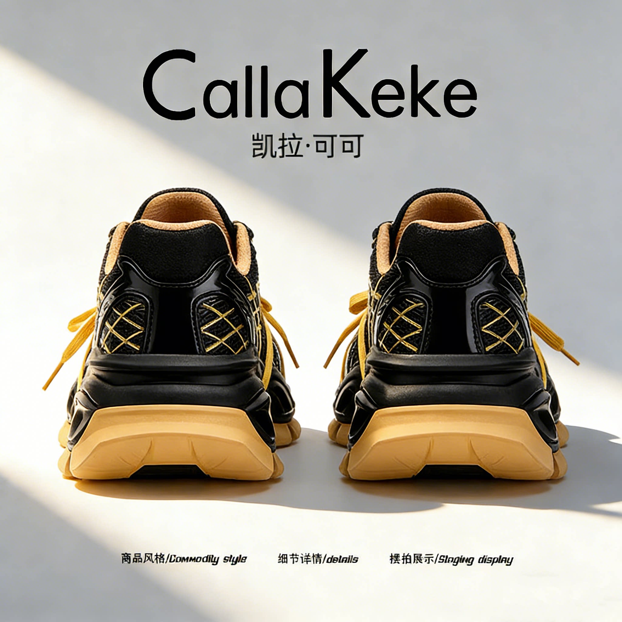 Американская обувь Calla Keke different pupil cat's eye daddy shoes для мужчин и женщин, новинка 2026 года, повседневная обувь mecha на толстой подошве увеличенного размера
