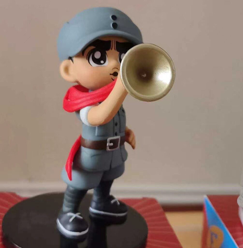 Красная культурная и творческая коробка для кукольного декора blind box
