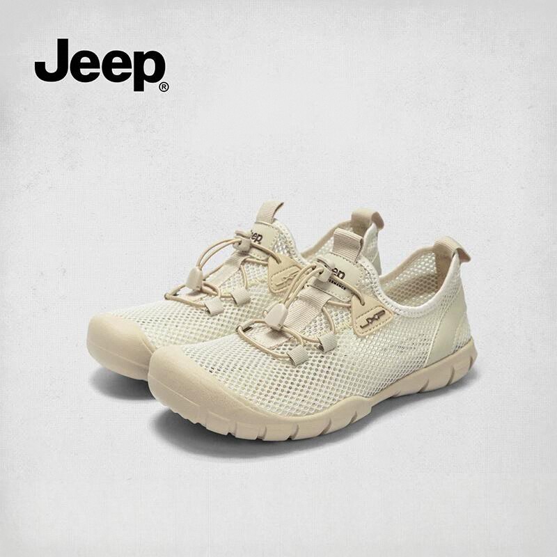 спортивная женская обувь jeep; новинка 2025 года; летняя сетчатая обувь; универсальная дышащая повседневная женская обувь; легкая уличная походная обувь