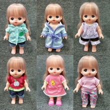 25cm Milu Xiaomeile Doll Clothes Accessories Casual Set Girl Baby Crossing House Doll Dressing Practice