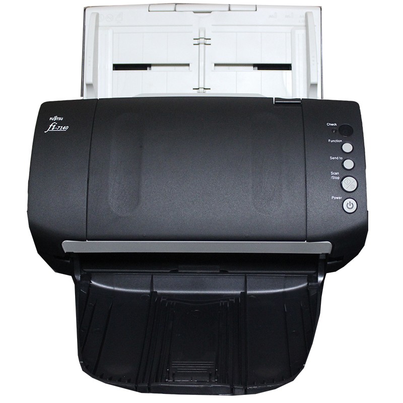 Сканер Fujitsu fi7140 с двусторонней подачей бумаги для профессионального офисного непрерывного и быстрого сканирования в высоком разрешении