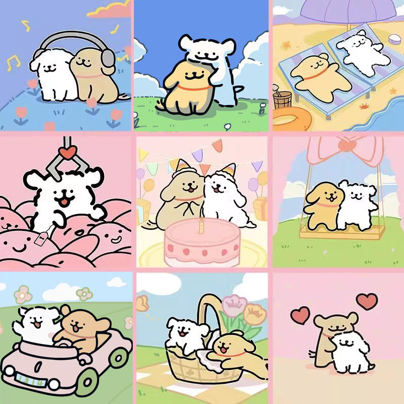 Линия вышивки крестом 