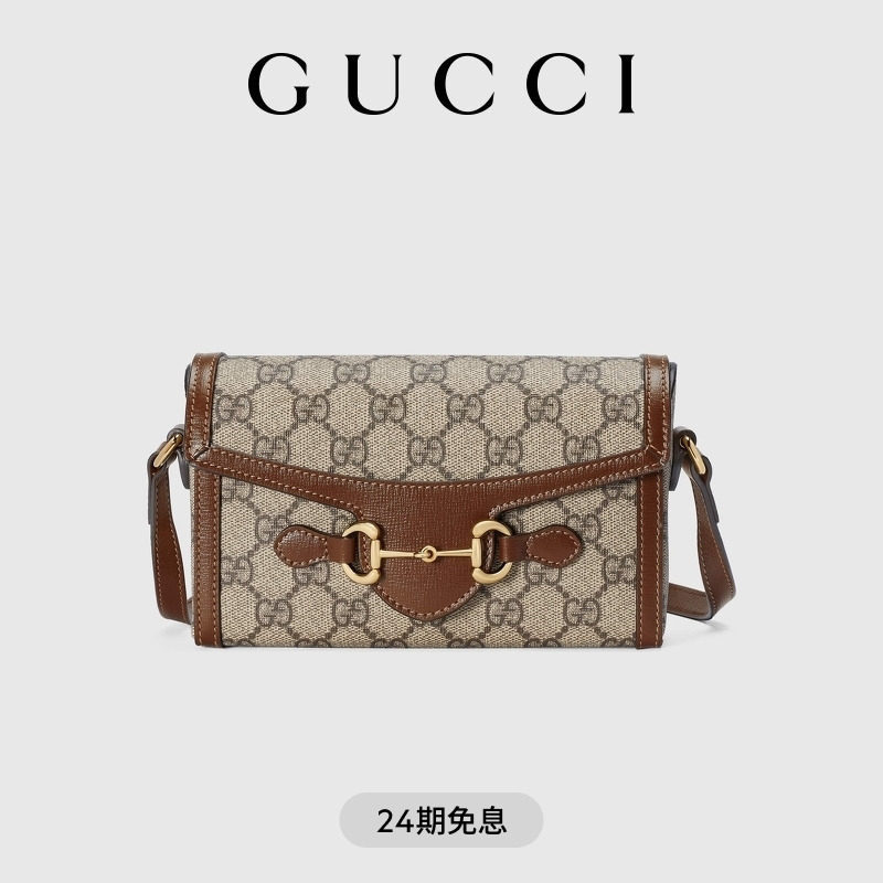 [Подарок Танабата] Мини-сумочка GUCCI Gucci Gucci Horsebit 1955 года выпуска, сумка-мессенджер