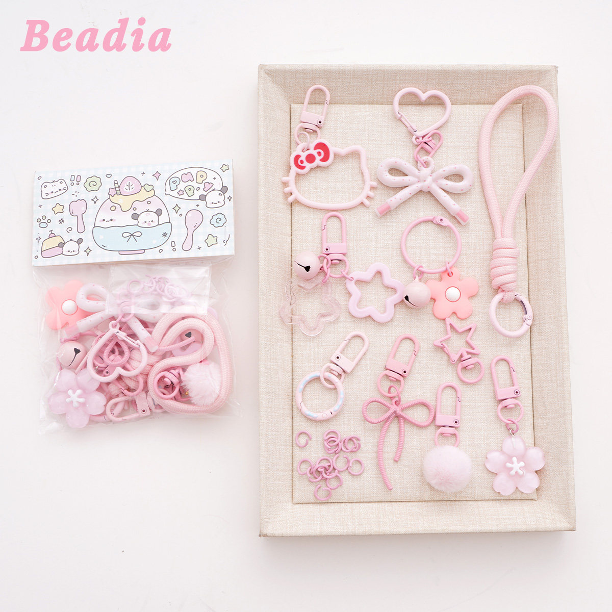 Аксессуары Pink Pindou diy, ручные инструменты, наборы материалов, подвески-брелки в виде звезд, аксессуары, аксессуары для цепочек для мобильных телефонов
