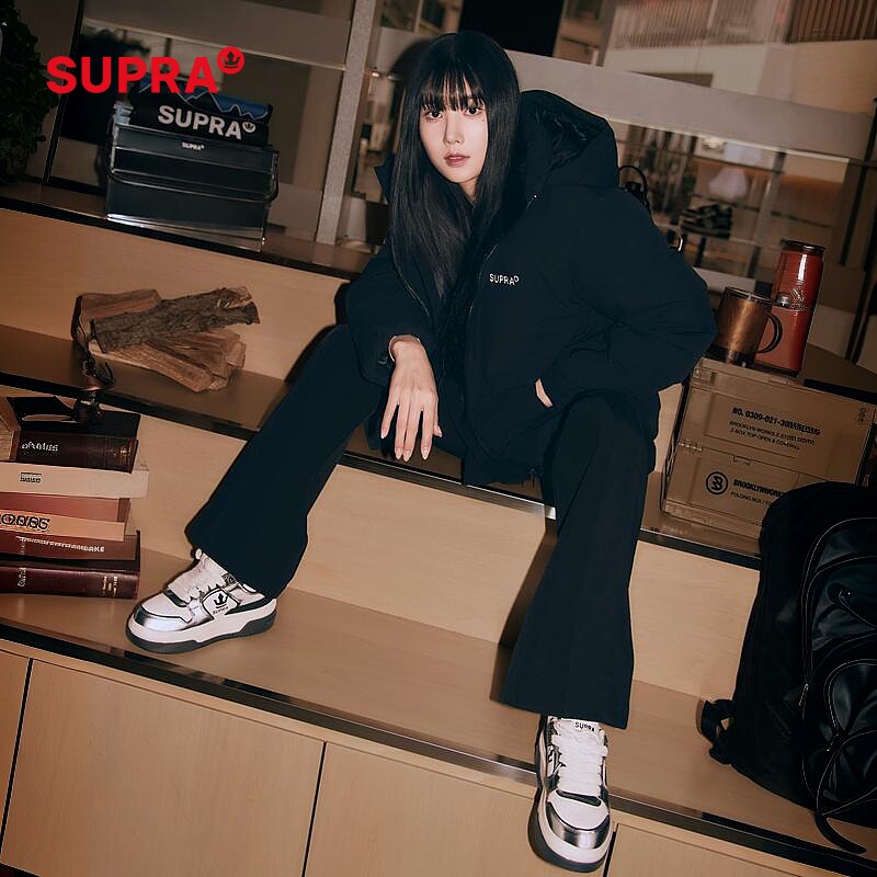 [Популярная рекомендация] Обувь SUPRA panda для весенне-летней пары street tide sports с логотипом повседневные кроссовки SH5913N