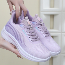 Old Beijing Cloth Shoes Women's Shoes Spring and Autumn Season New Mesh Breathable Sports Leisure Soft Sole Anti slip Middle and Elderly Mom's Shoes