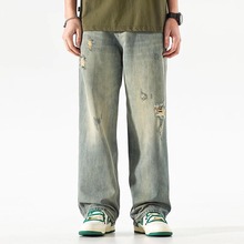 Широкие мужские джинсы фото