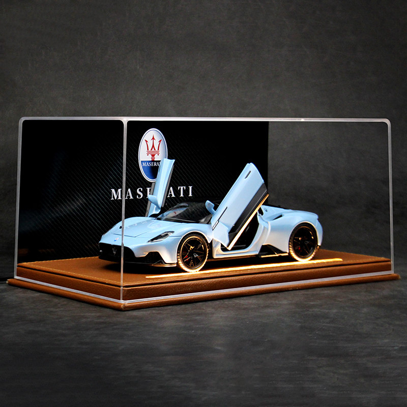Спортивный автомобиль Maserati MC20 из сплава, модель автомобиля, коллекционная модель автомобиля, креативный подарок на день рождения для мальчиков высокого класса