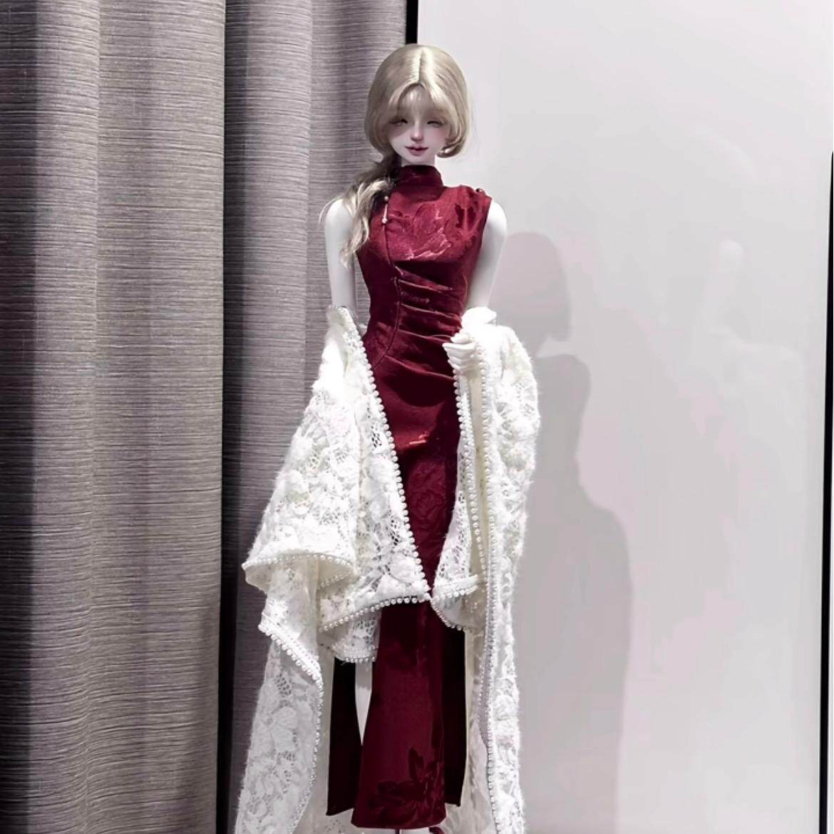 Современное свадебное платье bjd кукла слепая коробка счастливая сумка ручной работы совместное подвижное роскошное сменное украшение рабочего стола кукла-женщина