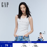 [Одобрение Cheng Yi] Женский летний жилет Gap 2026, новый тонкий трикотажный жилет без рукавов в рубчик, 892624