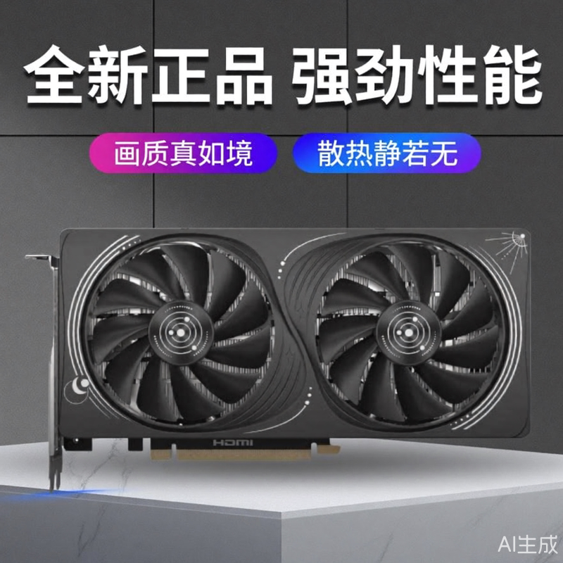 Совершенно новая аутентичная видеокарта различных брендов RTX5060 8G Yingchi Mingtai Renaissance Gigabyte colorful Tomahawk для настольных компьютеров