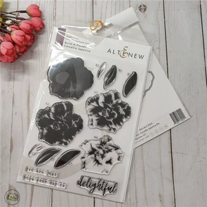 Altenew Camellia Build-A-Flower Camellia Japonica импортированный набор печать