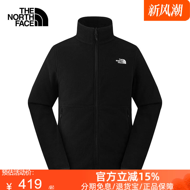 TheNorthFace Северная мужская теплая флисовая куртка Glacier для занятий спортом на открытом воздухе 26 осень и зима 8FJ3