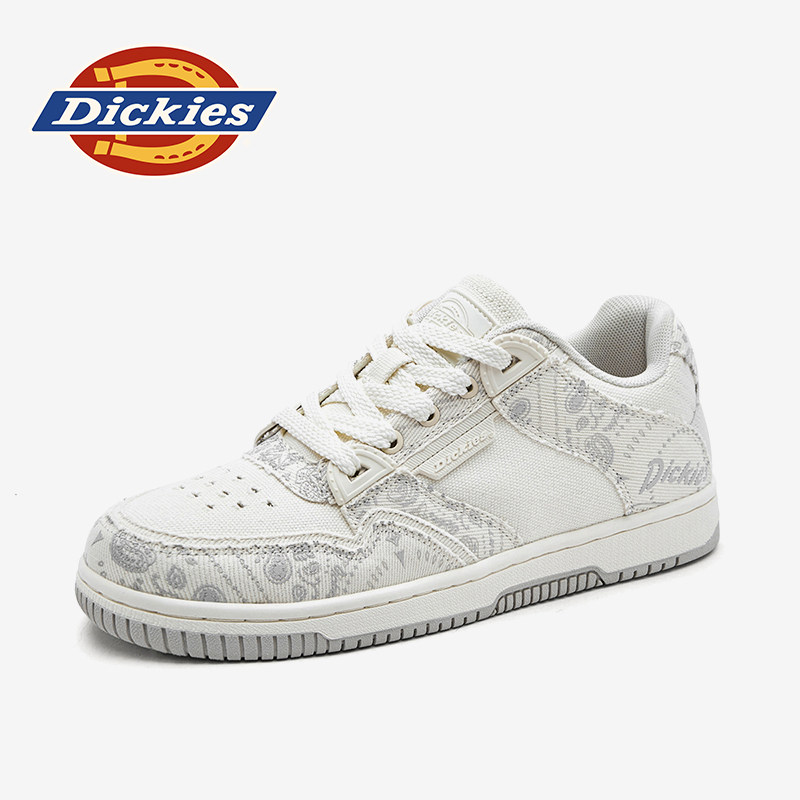 Мужская обувь Dickies; новинка 2025 года; осенняя дышащая белая обувь; универсальная модная обувь; мужские повседневные кроссовки