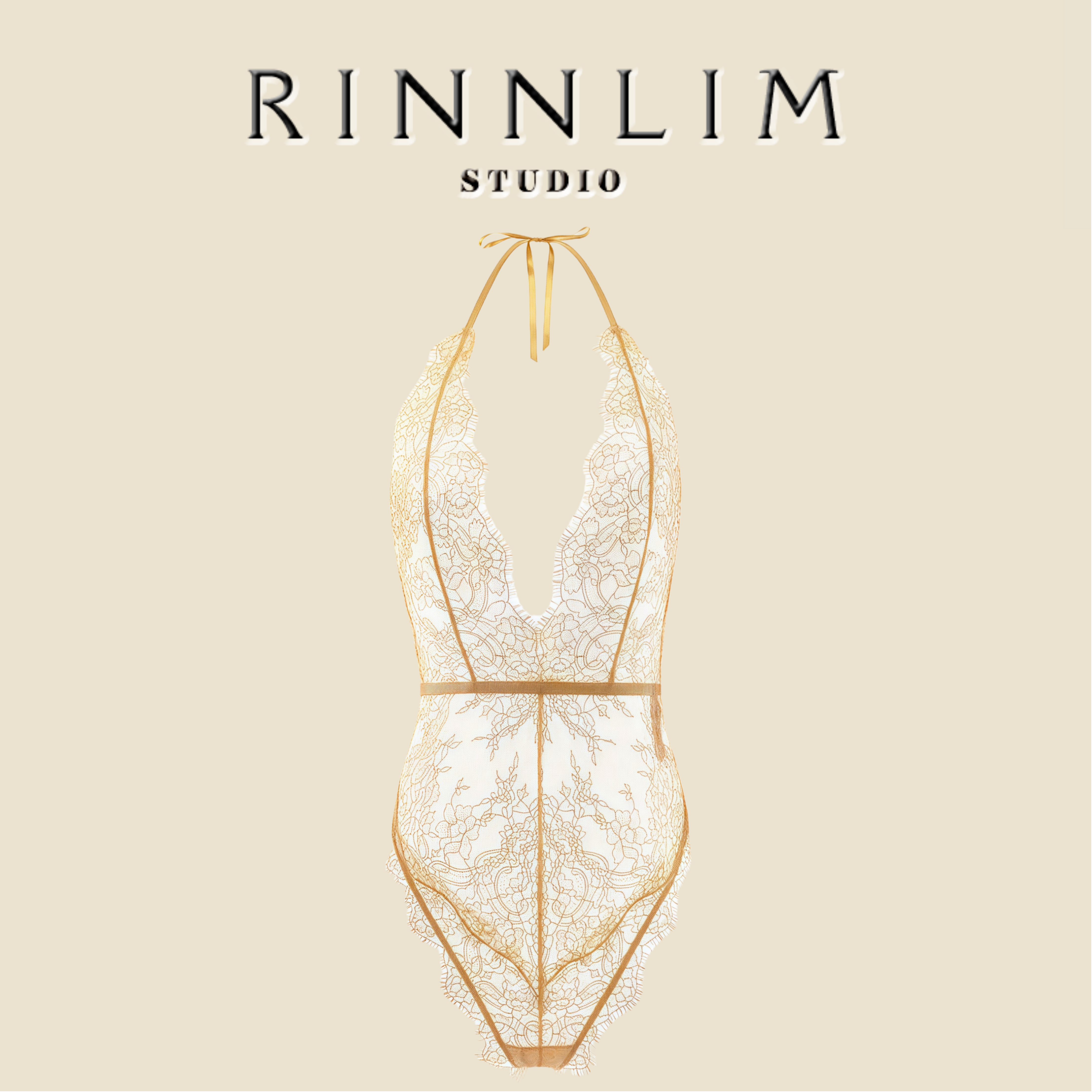 Французский стиль RINNLIM pure desire с глубоким V-образным вырезом, сексуальный кружевной ультратонкий полый маленький топик hot girl, цельный женский