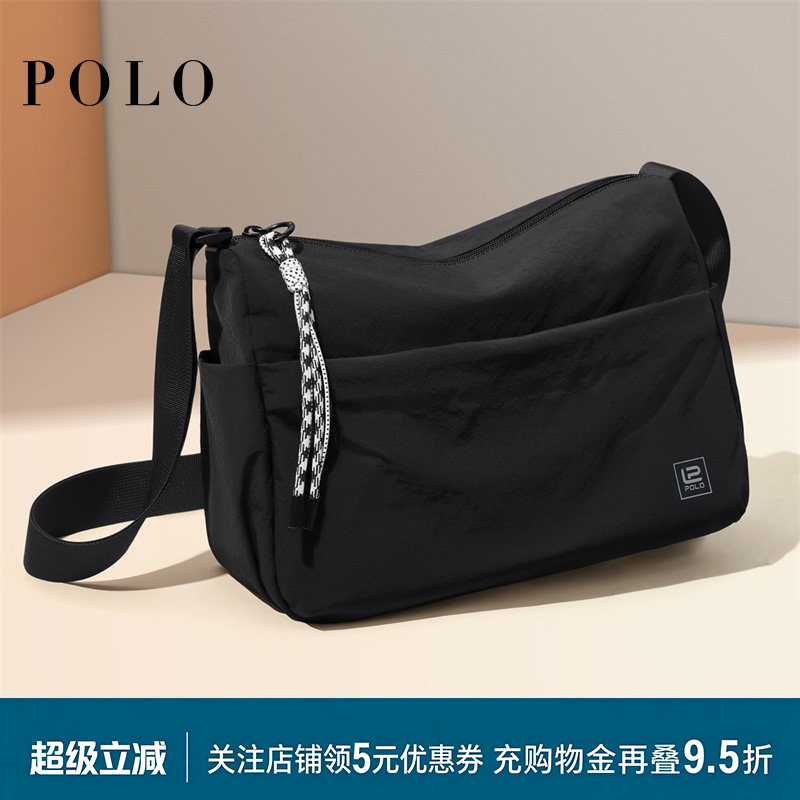 Сумка Polo messenger для мужчин и женщин, новая сумка для мобильного телефона IPAD, легкий небольшой рюкзак на одно плечо, велосипедная спортивная сумка-мессенджер