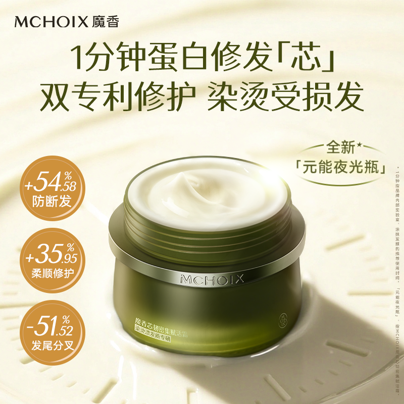 Маска против ломкости волос с протеином мацутаке Magic fragrance hair core repair восстанавливает структуру волос, устраняет сухость, повреждения при окрашивании и химической завивке, придает эластичность.