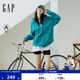[Одобрение Cheng Yi] Мужская и женская одежда Gap, новинка осени 2026 года, однотонный свитер с капюшоном для спорта и отдыха, 1SS623733