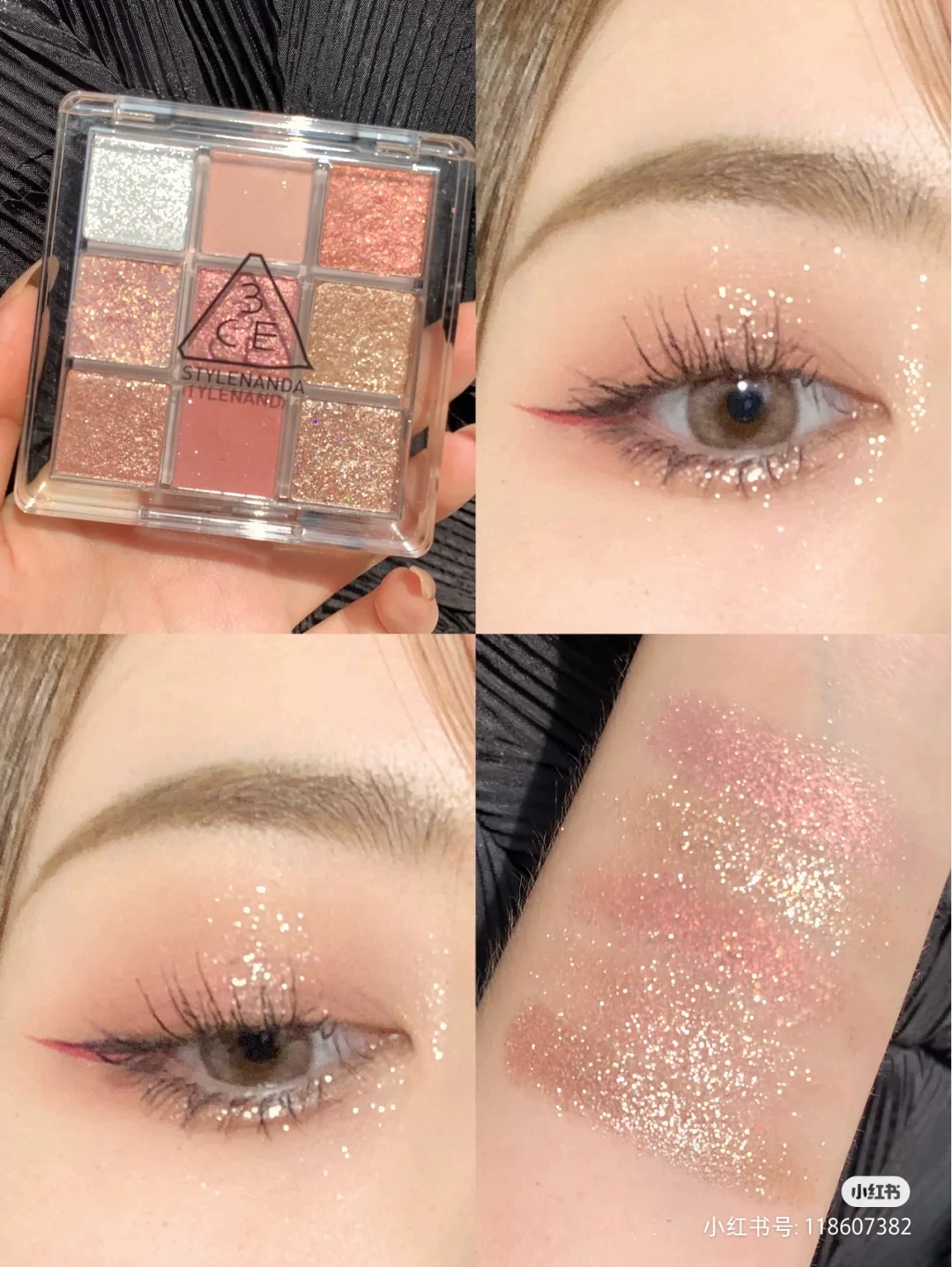Spot 3CE Jiugong Geya Eye Shadow Yark Shell Shot Again Delightful Speak to Me