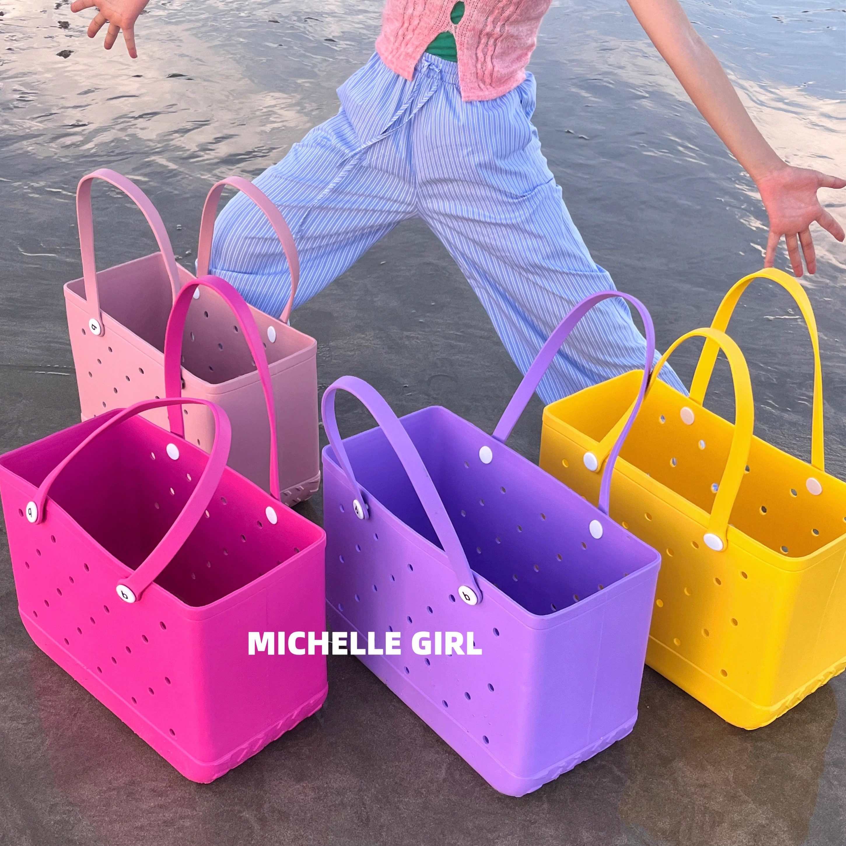 Michelle Girl негабаритная сумка для пикника на пляже EVA, вылазки на короткие расстояния, сумка для хранения большой емкости