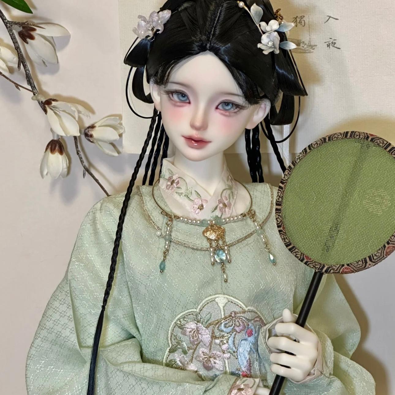 Чистая антикварная кукла bjd, ценный костюм Ханфу, чистая кукла знаменитости, может быть заменена на шарнирную, может быть подарком ручной работы в слепой коробке
