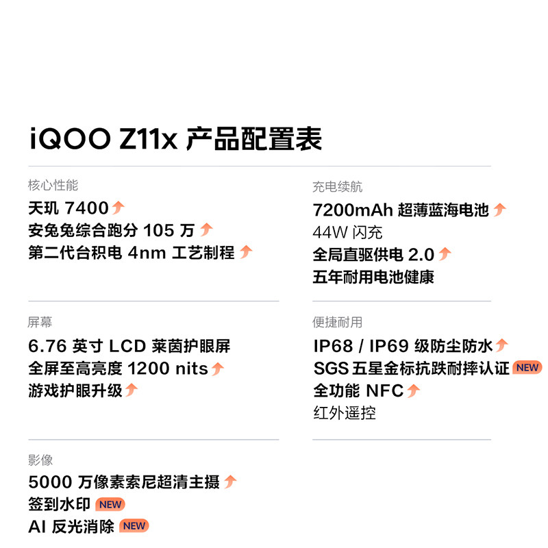 [SF Express выпущен в тот же день] новый продукт vivo iQOO Z11x, мобильный телефон DNT 7400, официальный флагманский магазин мобильных телефонов iQOO, официальный сайт нового продукта, подлинная большая память z10x, z10t, z11neo11.