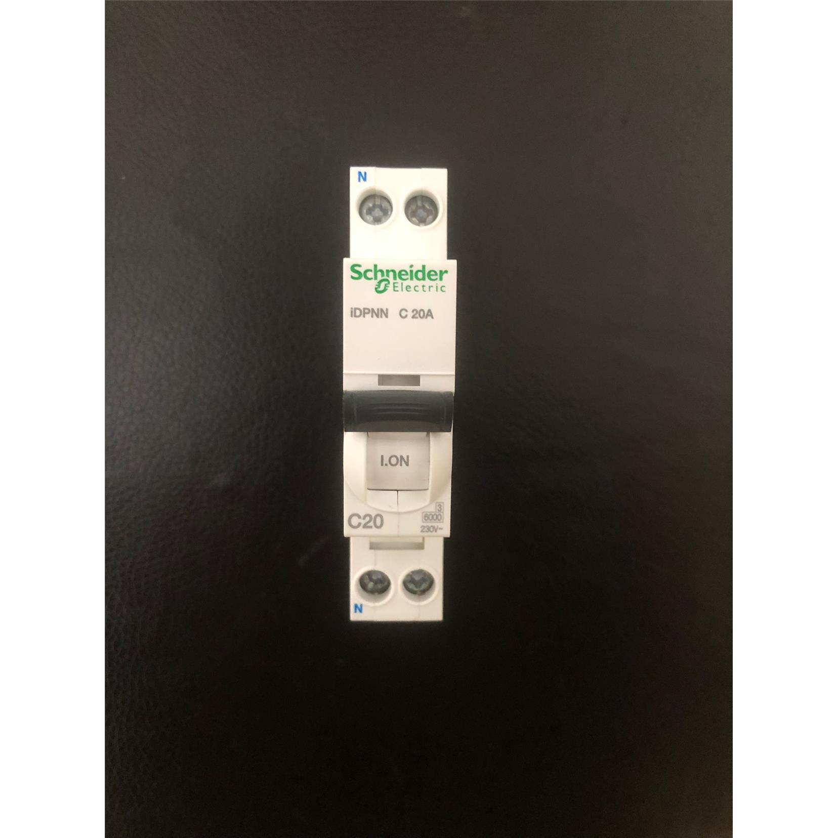 Автоматический выключатель Schneider iDPNN air switch серии A9 1P+N 16A20A25A с монолитным двойным входом и двойным выходом