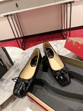 代购Christian Louboutin/路铂廷 CL女鞋平底鞋芭蕾舞鞋红底单鞋