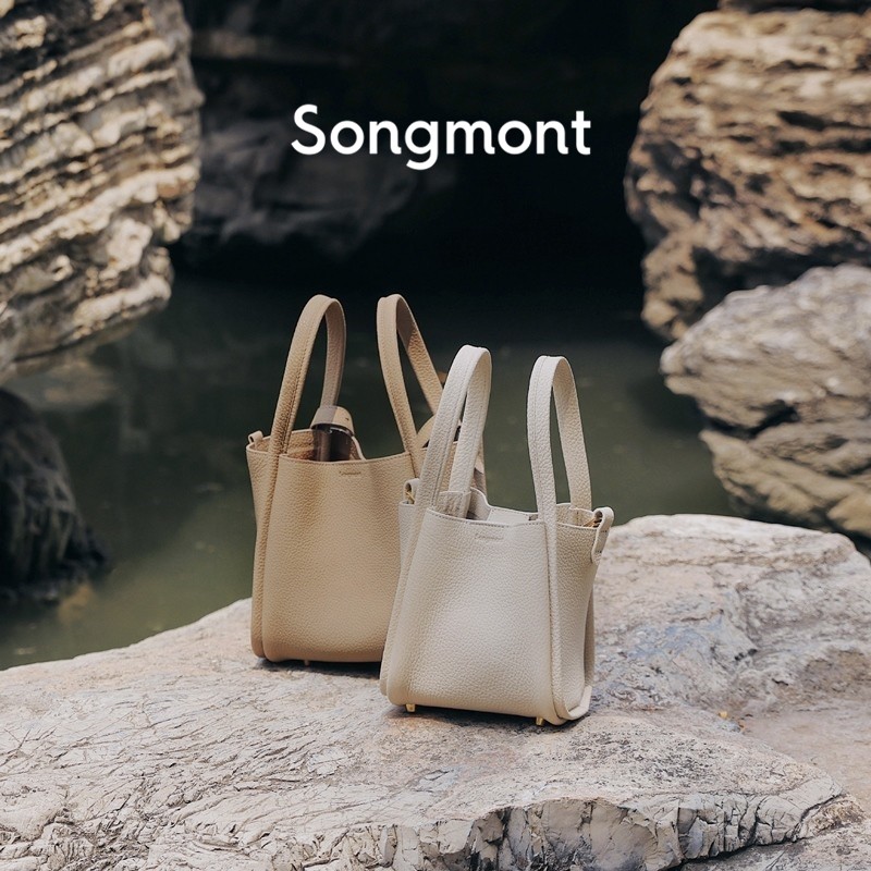 У горы Сонгмонт есть сосновая корзина для овощей, женская сумка из воловьей кожи первого слоя, переносная сумка-ведро большой емкости, подарок на Новый год