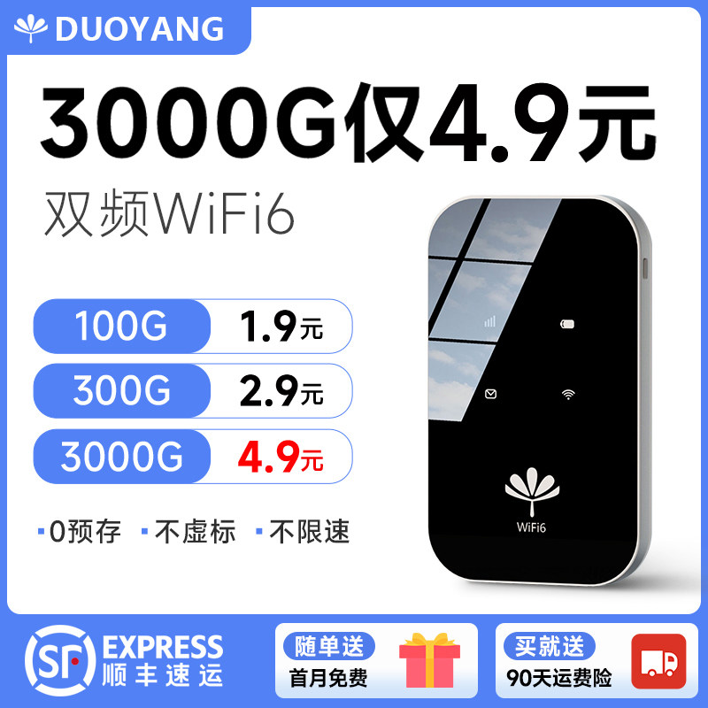 Портативный wi-Fi 2025 новая мобильная беспроводная сеть wifi6 4g национальная универсальная беспроводная сеть с неограниченным количеством данных Duoyang портативный домашний маршрутизатор wi-fi портативная широкополосная точка доступа для мобильного телефона